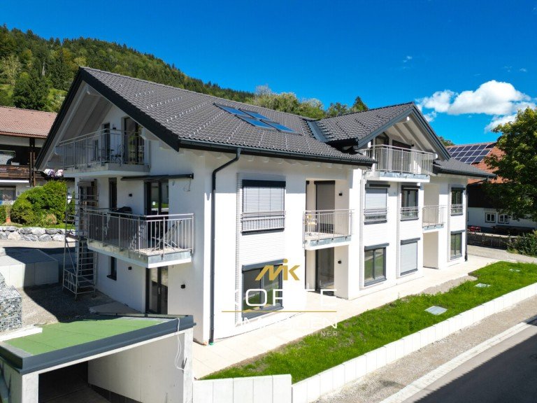 S�dansicht Oberstaufen / Wiedemannsdorf Erdgeschosswohnung Wohnqualit�t auf h�chstem Niveau in Oberstaufen - Wiedemannsdorf im Allg�u