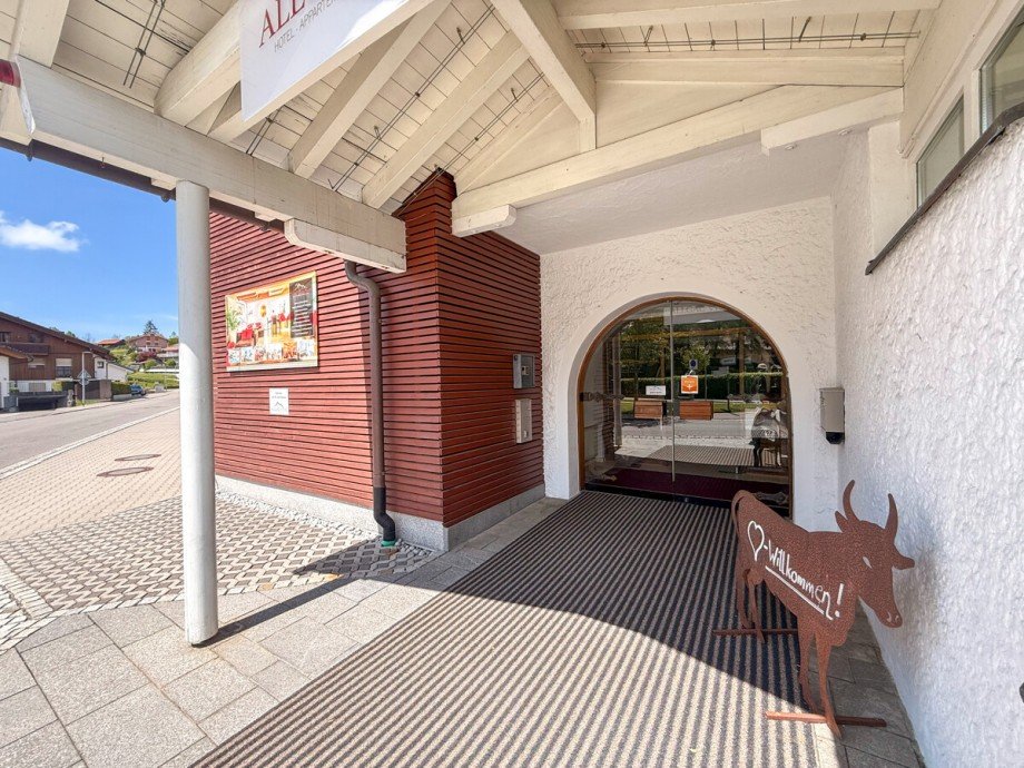 Eingang Erdgeschosswohnung Oberstaufen / Kalzhofen