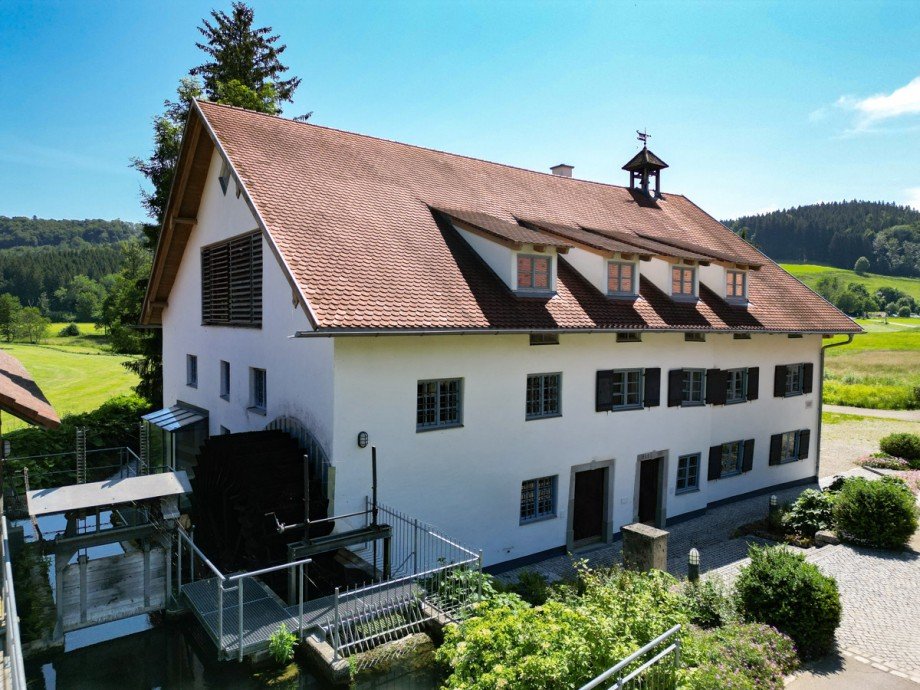 Hausansicht Westen Bauernhaus Oberg�nzburg