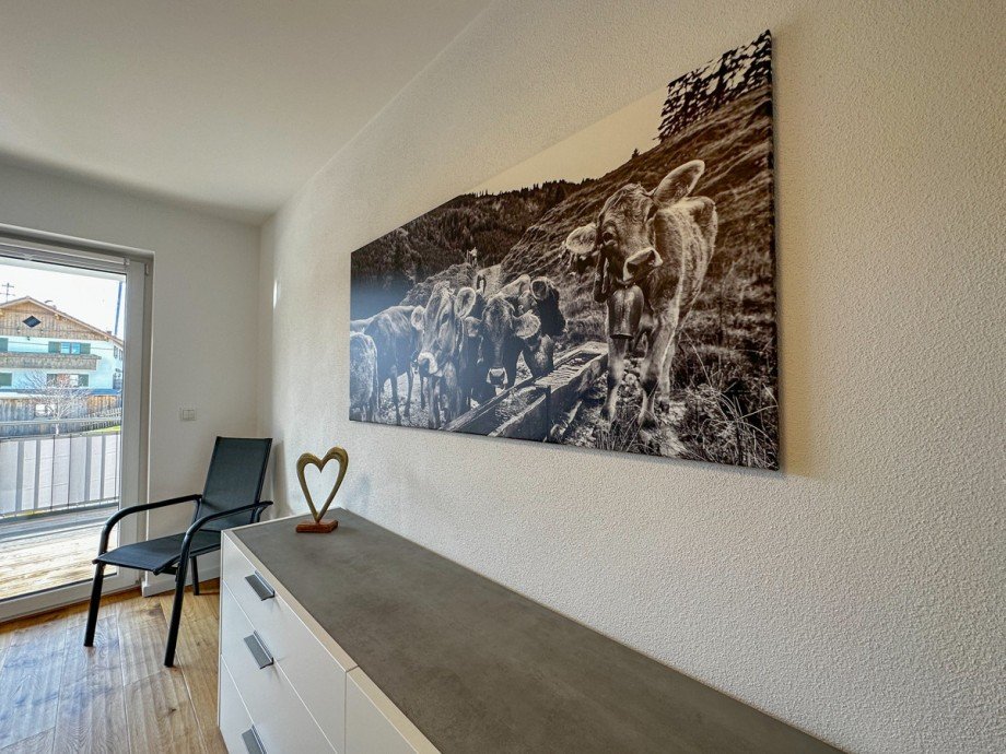 Schlafzimmer Etagenwohnung Wertach