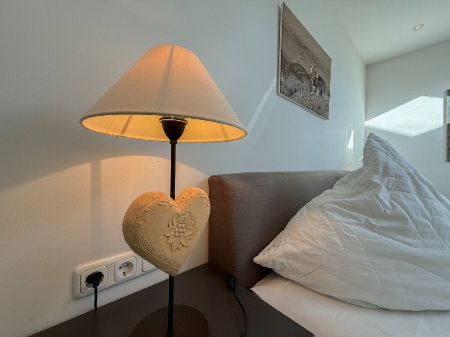 Schlafzimmer Dachgeschosswohnung Oberstaufen / Wiedemannsdorf