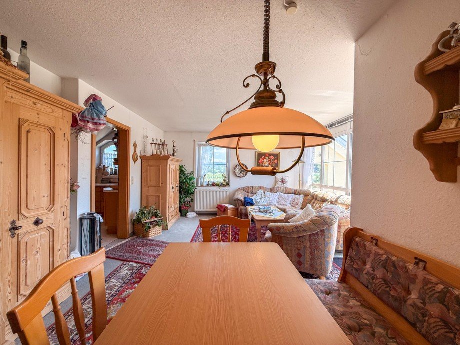 Wohn-Esszimmer Dachgeschosswohnung Wasserburg (Bodensee)