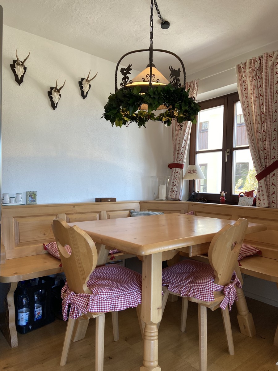Essbereich Erdgeschosswohnung Oberstaufen / Steibis