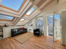 Wohnzimmer Exklusive Designerwohnung 
 mit Stil und Eleganz in Wiedemannsdorf bei Oberstaufen im Allg�u