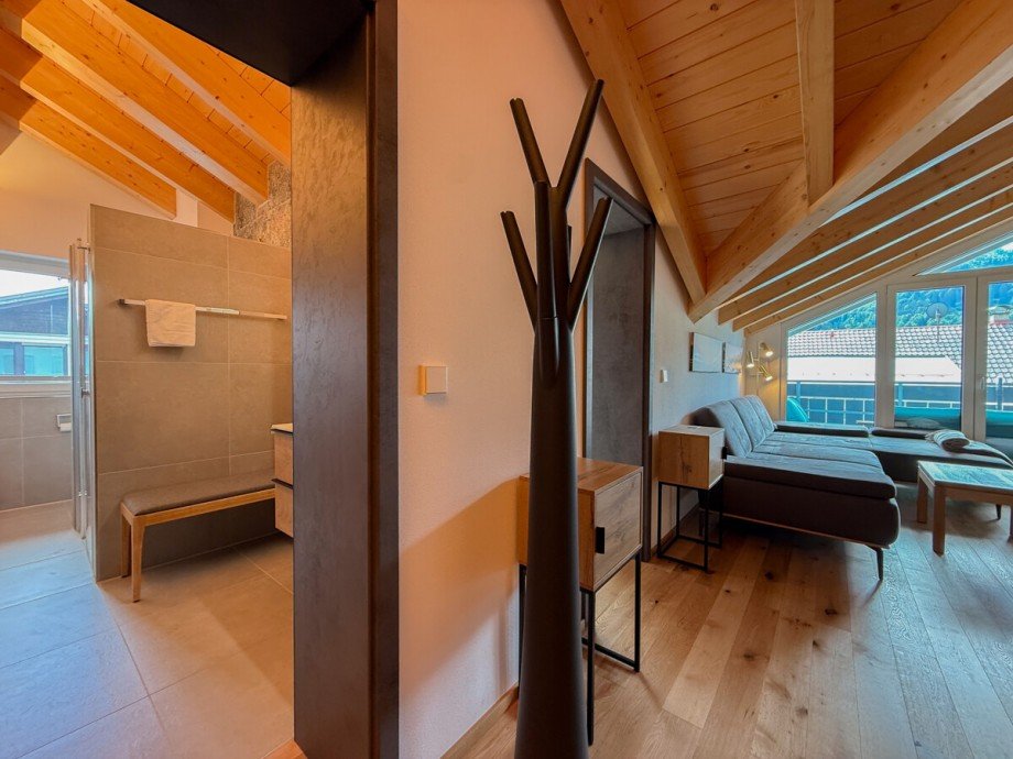 Flurbereich Dachgeschosswohnung Oberstaufen / Wiedemannsdorf