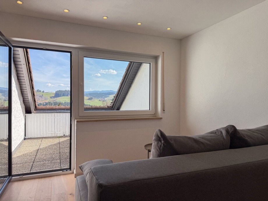 Wohnzimmer Etagenwohnung Oberreute / Irsengund