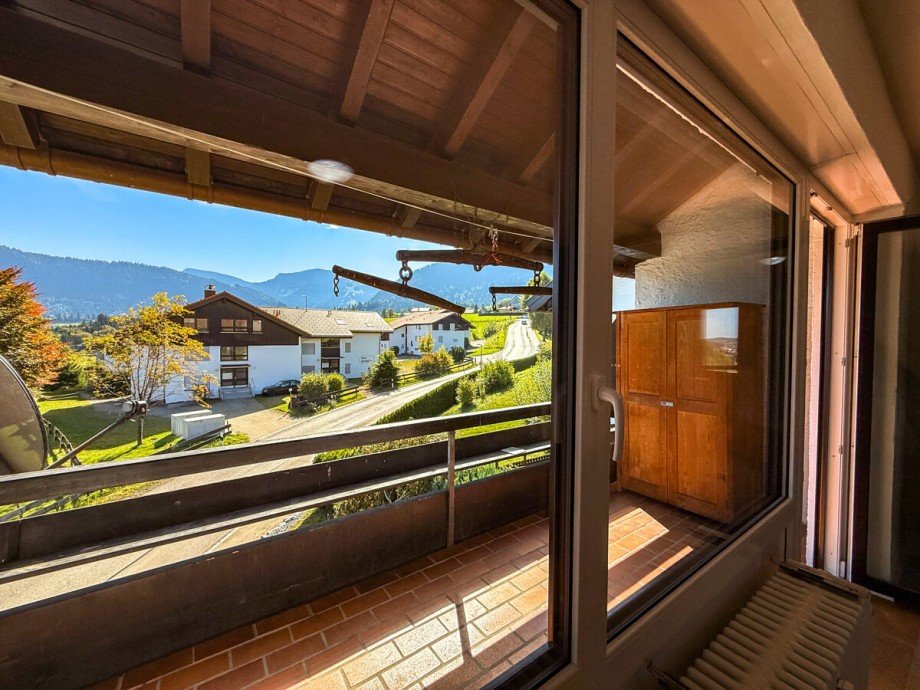 Ausblick Maisonettewohnung Oberstaufen / Steibis