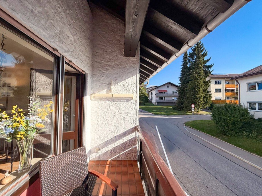 Ost Balkon Etagenwohnung Oberstaufen