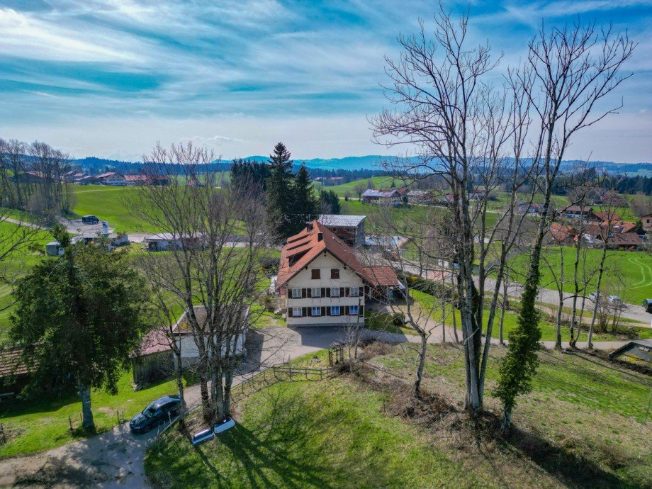 Hausansicht Bauernhaus Oberreute