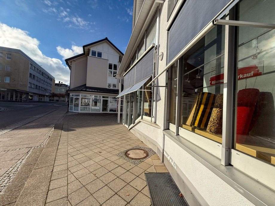 Au�enansicht Einzelhandel Lindenberg im Allg�u