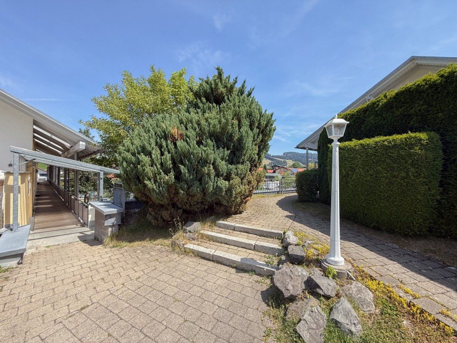 Zugang zur Wohnung Etagenwohnung Oberstaufen