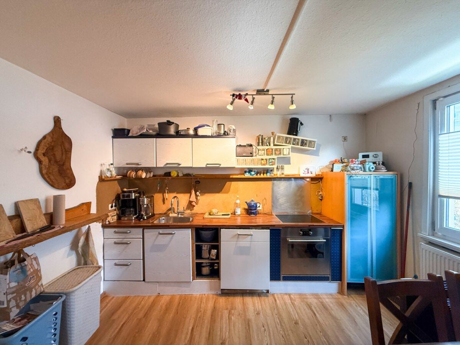 Gro�e Wohnung 1. OG K�che Mehrfamilienhaus Lindenberg im Allg�u