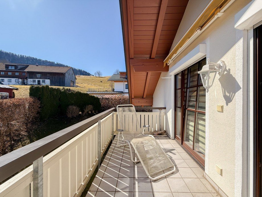 S�d-Balkon Dachgeschosswohnung Oberstaufen / Steibis