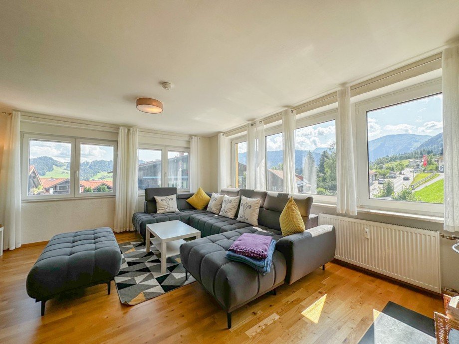 Wohn / Esszimmer Etagenwohnung Oberstaufen / Steibis