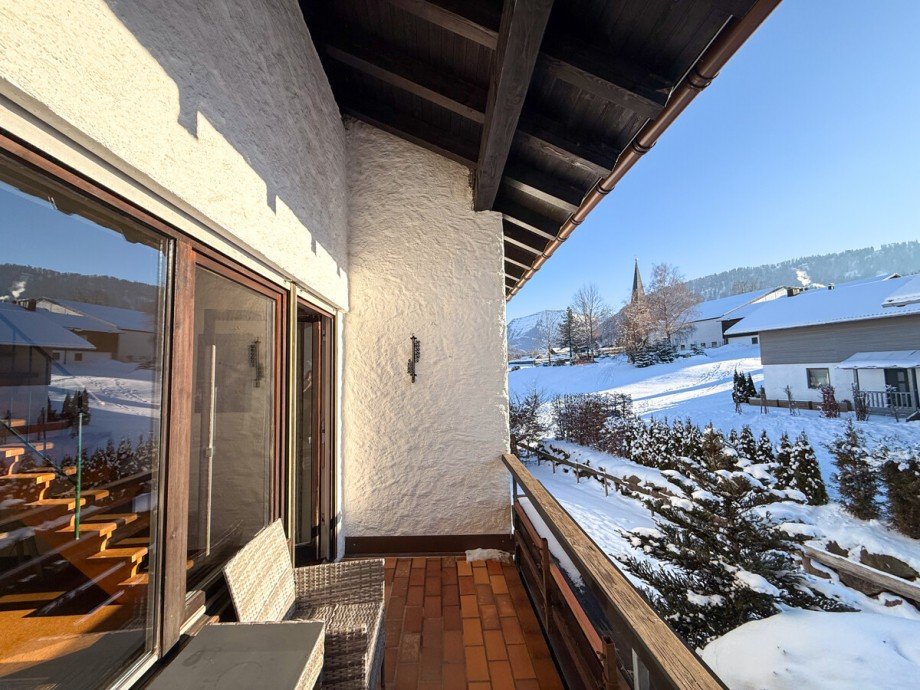 Westbalkon Maisonettewohnung Oberstaufen