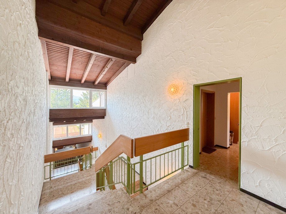Treppenhaus Penthousewohnung Oberstaufen