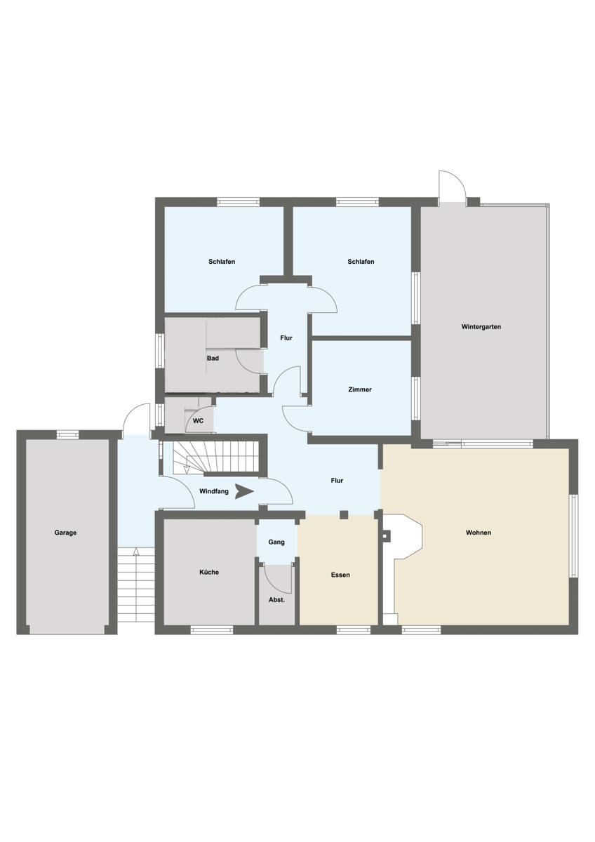 EG Einfamilienhaus Lindenberg im Allg�u