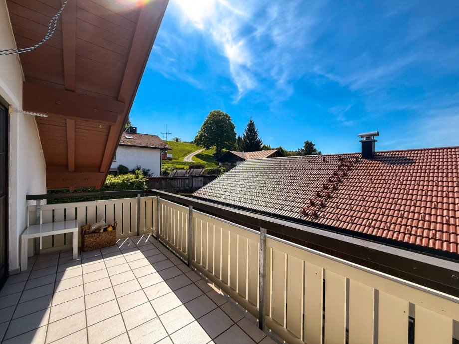 Balkon Dachgeschosswohnung Oberstaufen-Steibis