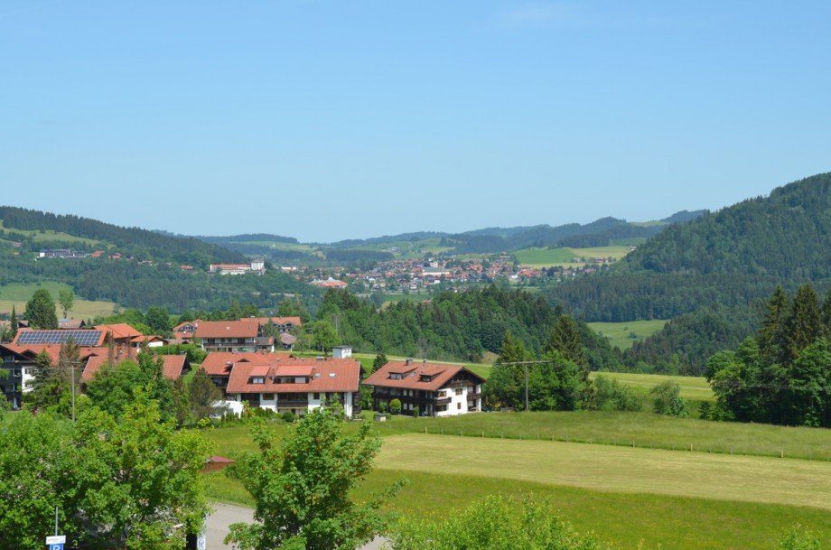 Aussicht nach Oberstaufen Erdgeschosswohnung Oberstaufen / Steibis