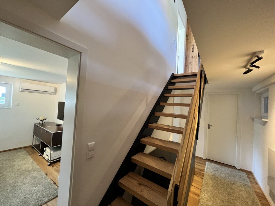 Treppenhaus UG Ferienhaus Oberstaufen / Eibele