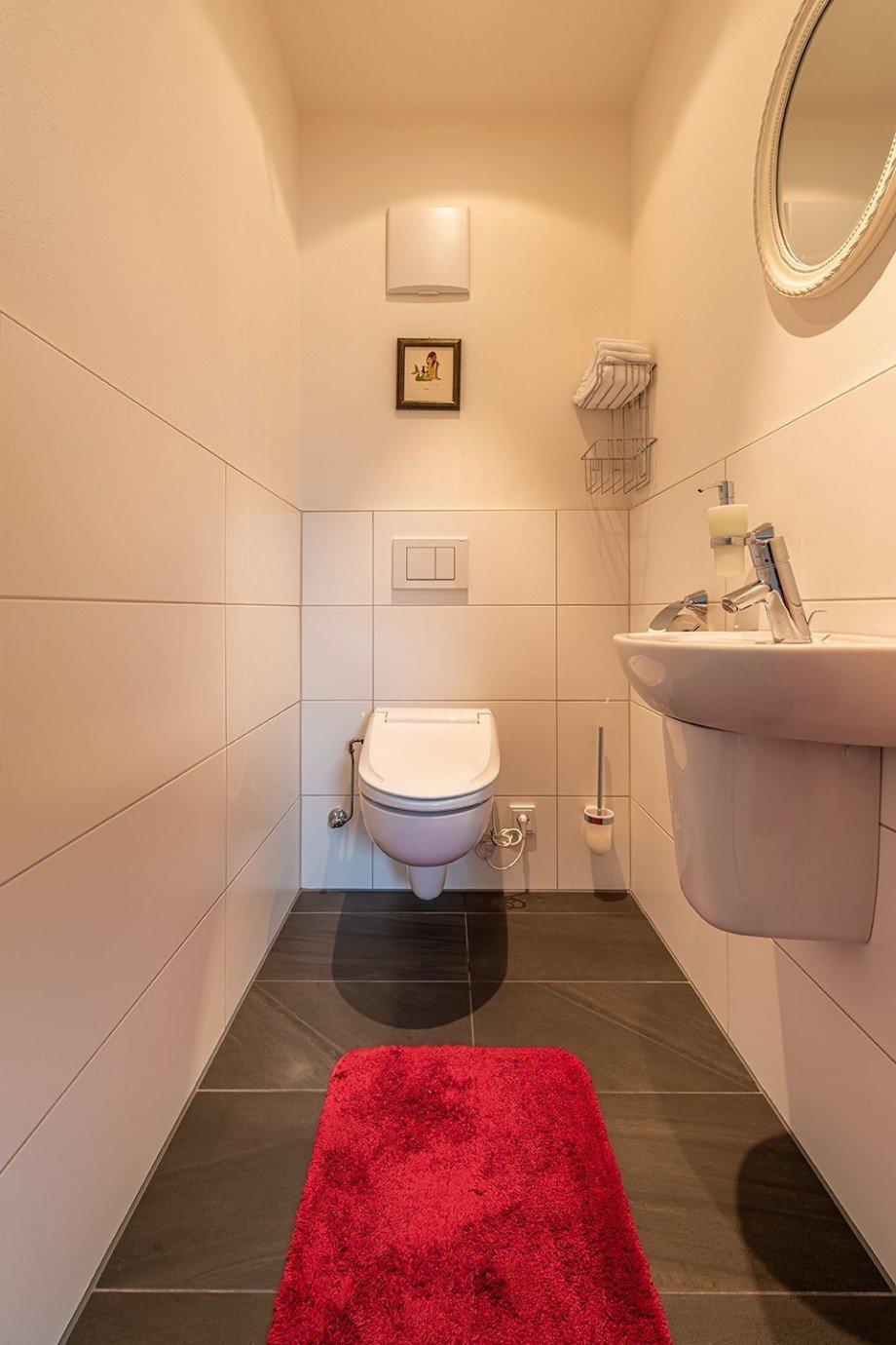 G�ste WC Dachgeschosswohnung Oberstaufen