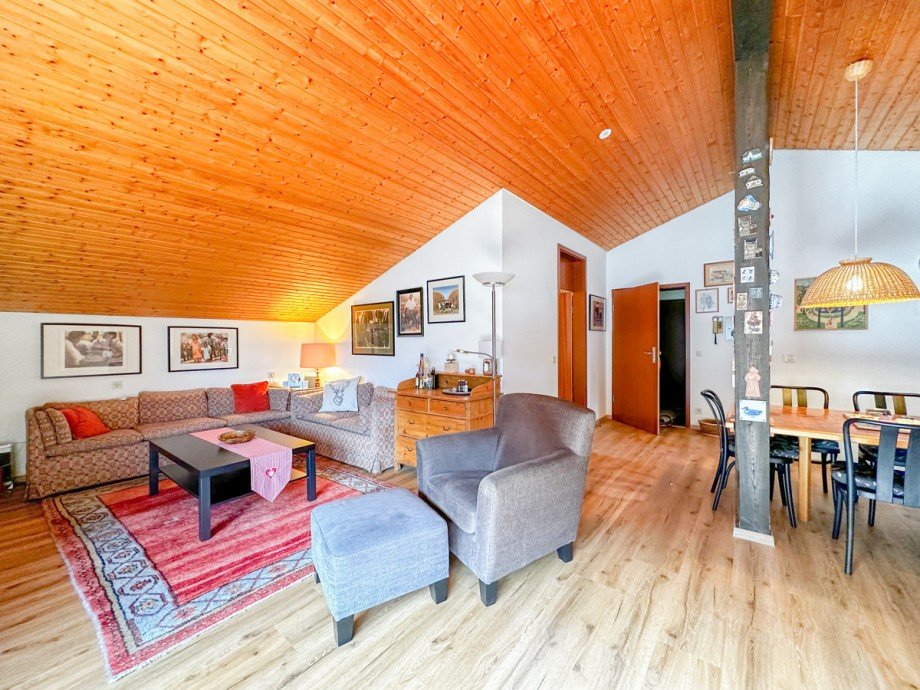 Wohnzimmer Dachgeschosswohnung Oberreute / Irsengund
