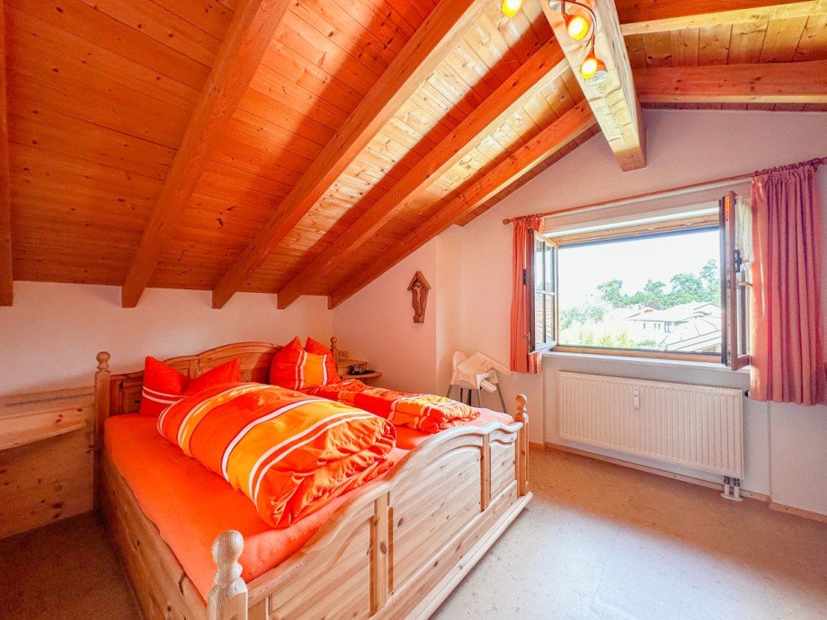 Schlafzimmer Dachgeschosswohnung Oberreute