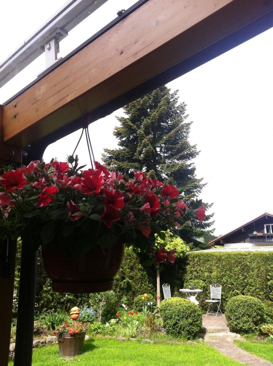 Garten Erdgeschosswohnung Oberstaufen