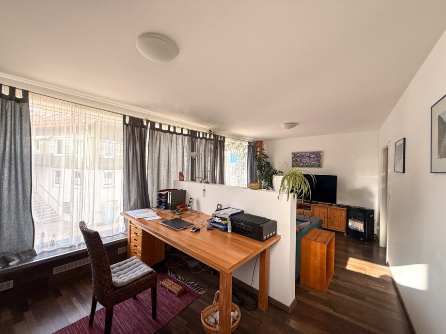 Wohnung 1. OG Wohnzimmer Mehrfamilienhaus Lindenberg im Allg�u