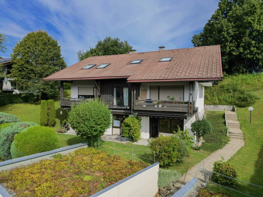 Hausansicht Erdgeschosswohnung Oberstaufen / Steibis