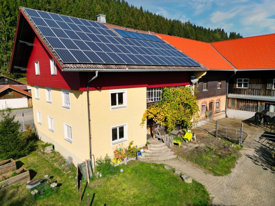 Ansicht Bauernhaus Bauernhaus Stiefenhofen