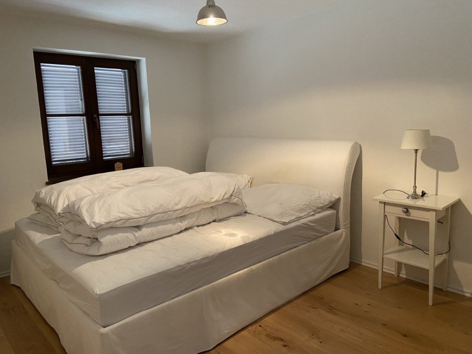 Schlafzimmer Erdgeschosswohnung Oberstaufen / Steibis