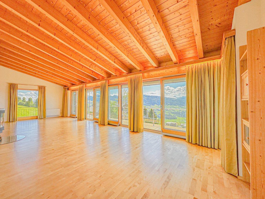 Wohnzimmer Einfamilienhaus Sulzberg