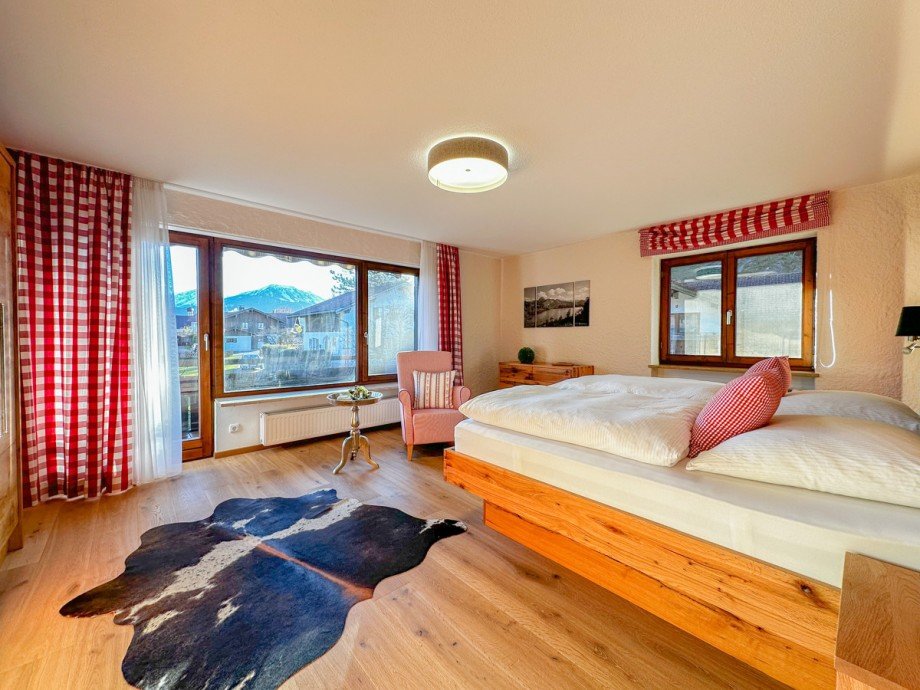 Schlafzimmer Etagenwohnung Fischen im Allg�u / Langenwang