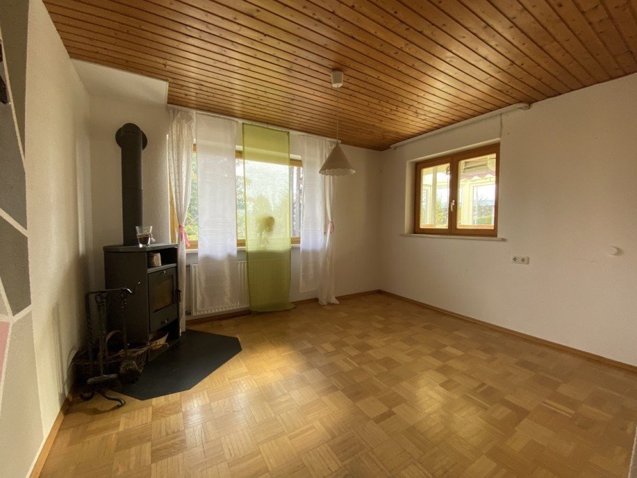 Wohnzimmer UG. Einfamilienhaus Oberreute