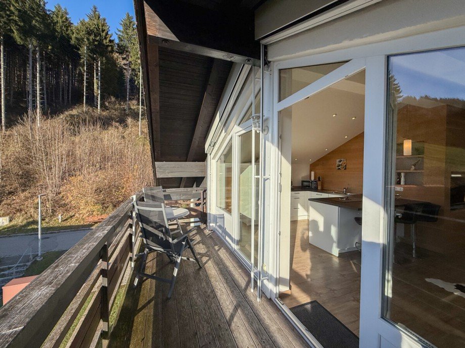 West-Balkon Dachgeschosswohnung Oberstaufen / Wiedemannsdorf