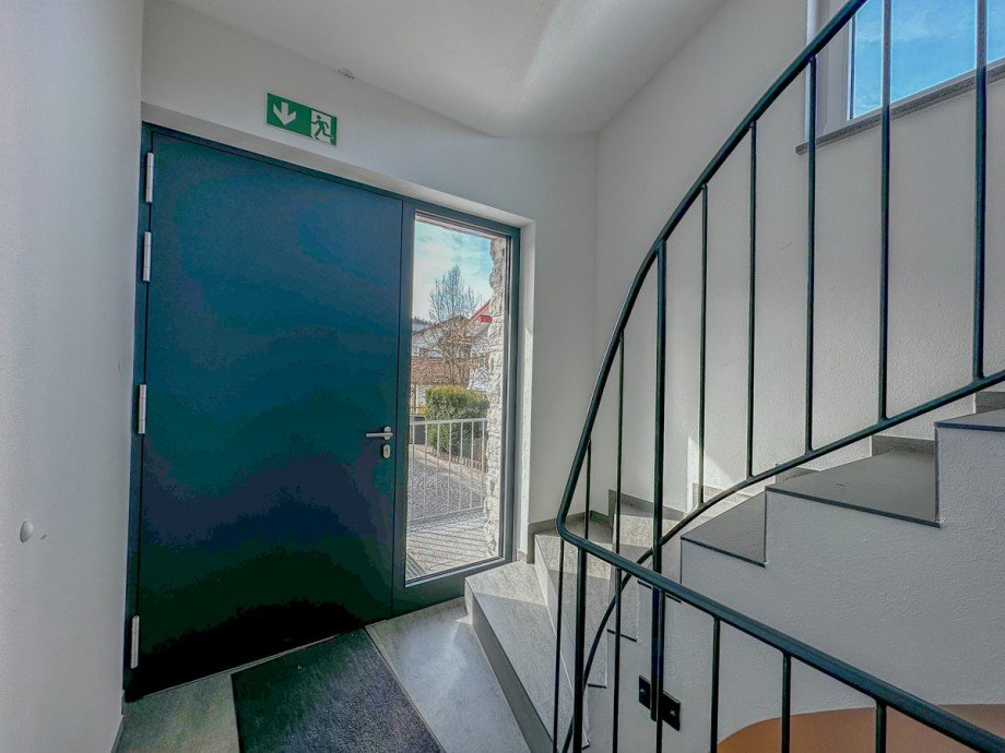 Hauseingang Etagenwohnung Oberstaufen