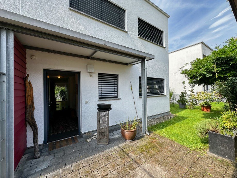Eingangsbereich Doppelhaush�lfte Lindau (Bodensee) / Aeschach