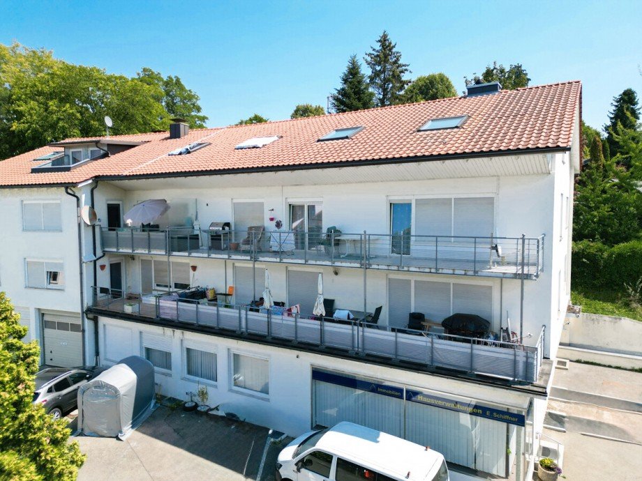 Hausansicht Etagenwohnung Lindau