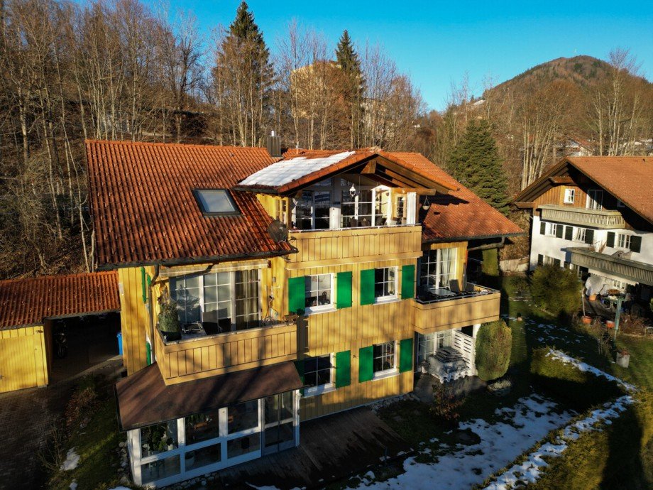Hausansicht Etagenwohnung Oberstaufen / Wei�ach